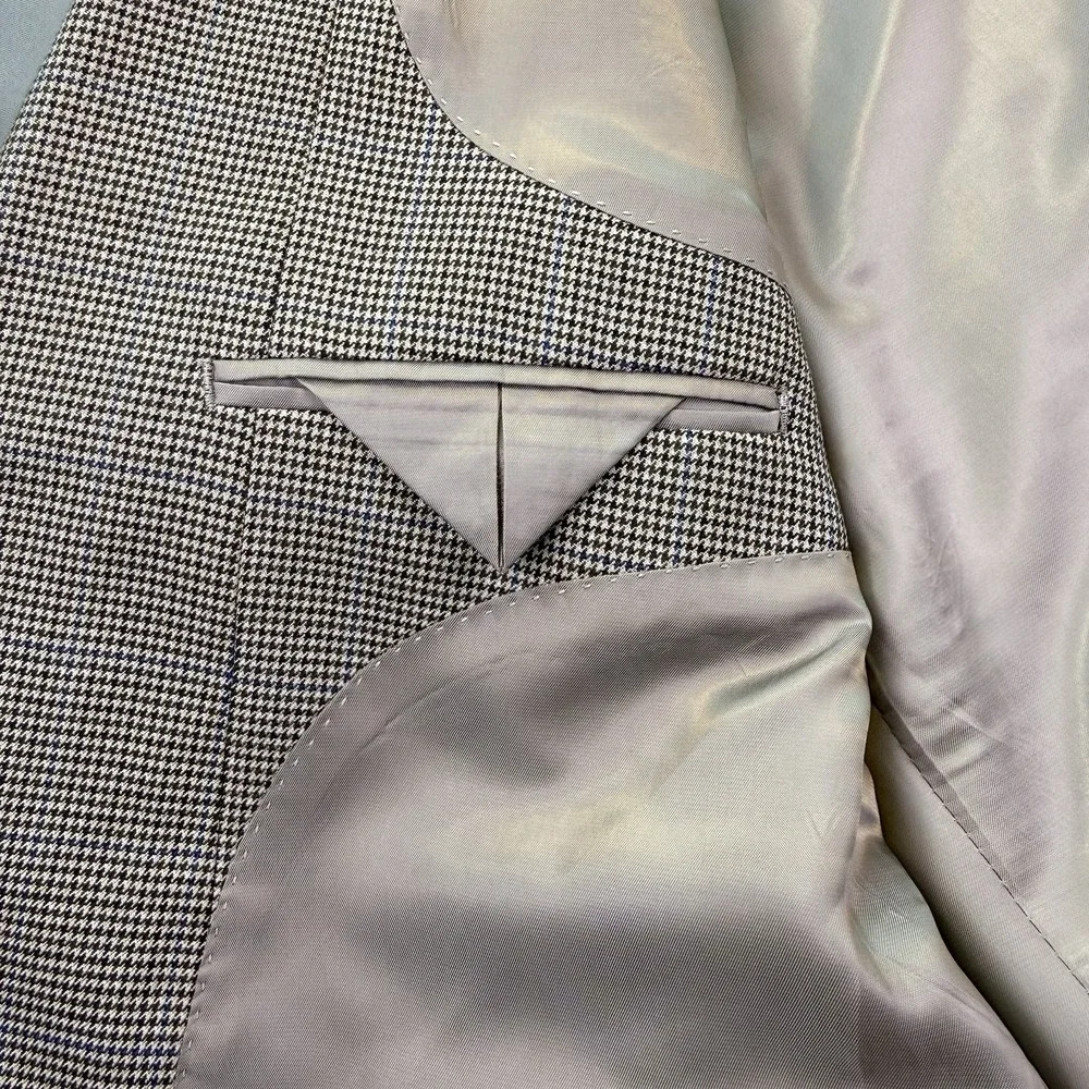 Ralph Lauren Blazer Mens 48R Brown Tan Herringbone Sport Coat‎ Two Button Jacket
